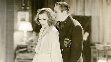 John Barrymore e Greta Garbo em cena de 'Grande Hotel'. Foto: MGM