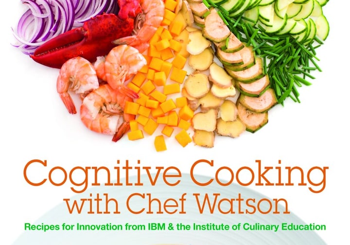 Capa do livro Cognitive Cooking with Chef Watson, composto por receitas criadas pelo supercomputador
