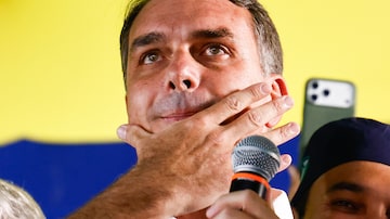 FLÁVIO BOLSONARO. Foto: Wilton Junior/ Estadão