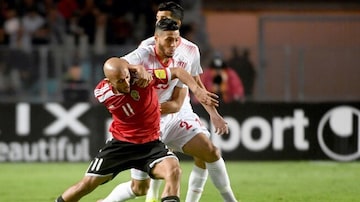 Anice Baldri, atacante da seleção tunisiana. Foto: AFP