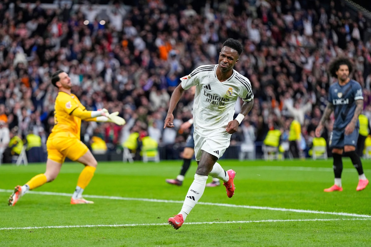 Vídeo: Real Madrid bate Rayo Vallecano com golaço de Vini Jr. e cola no ...