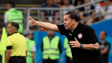Nabil Maaloul, técnico da Tunísia. Foto: Filippo Monteforte/AFP