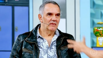 Humberto Martins em participação no 'Caldeirão Com Mion' que foi ao ar em 25 de novembro de 2023. Foto: Reprodução de 'Caldeirão com Mion' (2023)/TV Globo 