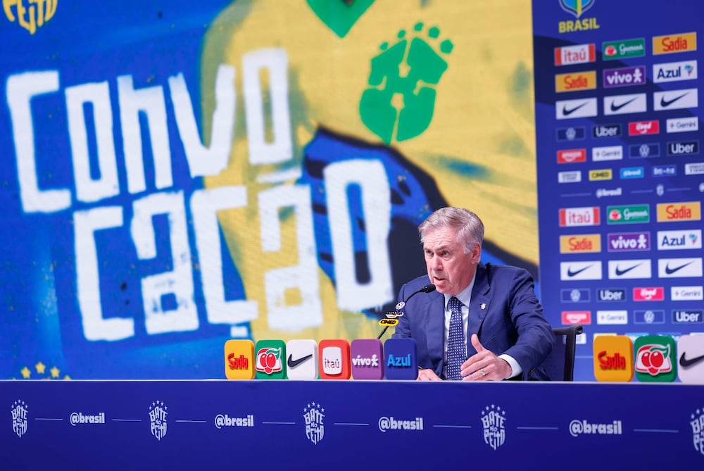 Assista à convocação de Ancelotti para a seleção brasileira na Data Fifa de novembro