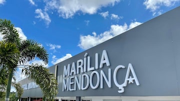 Hospital que Marília Mendonça nasceu em Cristianópolis, em Goiânia, muda fachada e homenageia a cantora. Foto: Prefeitura de Cristianópolis