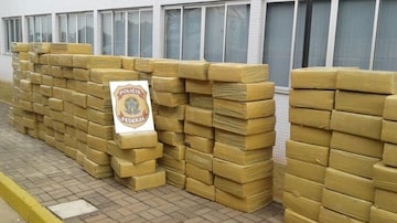 Grandes carregamentos de droga eram remetidos da região fronteiriça para várias regiões do Brasil. Foto: Polícia Federal