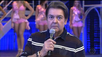 Faustão lamenta morte de Russo. Foto: Reprodução/TV Globo