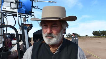 O ator no rancho, em Santa Fé, onde acontecia a filmagem de The Rust. Foto: Santa Fe County Sheriff's Office / AFP