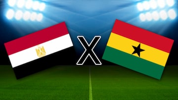 Egito e Gana se enfrentam pela Copa Africana de Nações. Foto: Arte/ Estadão
