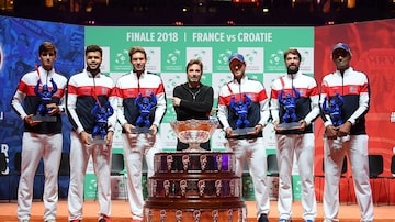 França faz final da Copa Davis com a Croácia. Foto: FFT/Site oficial