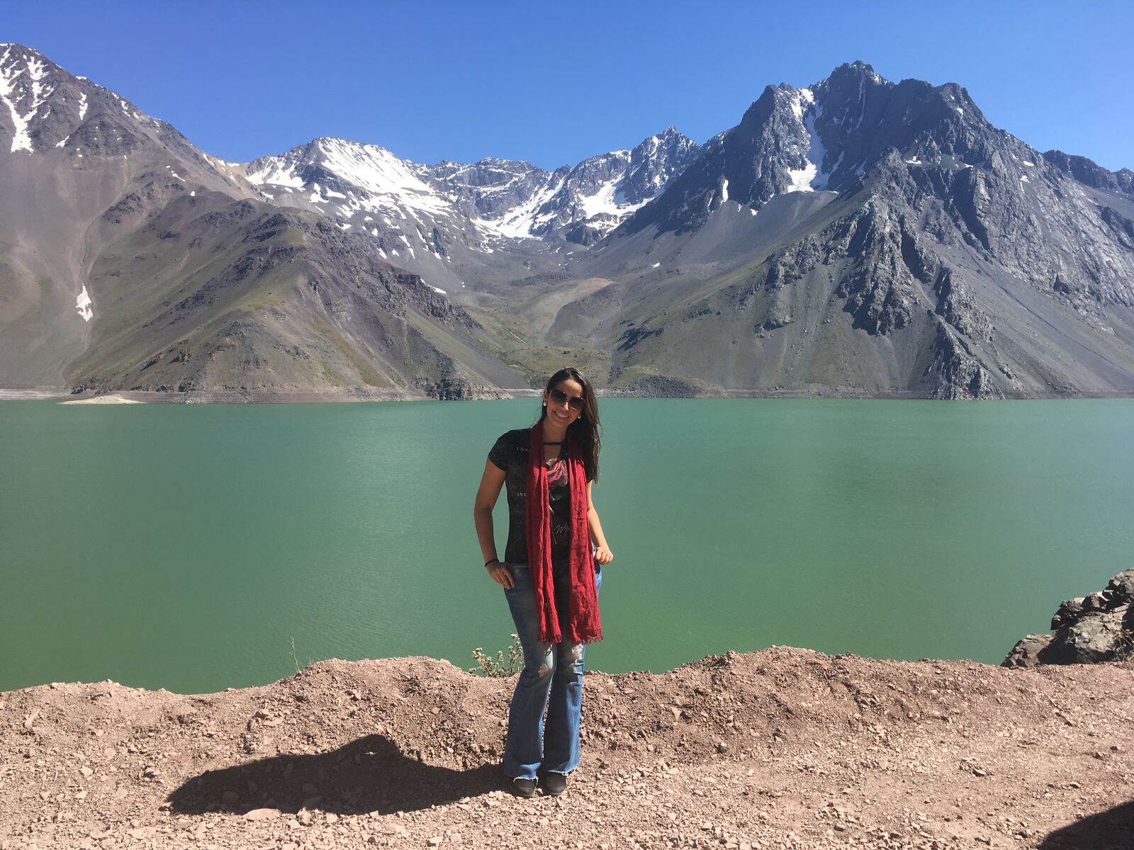 Karen Viana se mudou para o Chile em 2017 após uma proposta da multinacional em que trabalha.