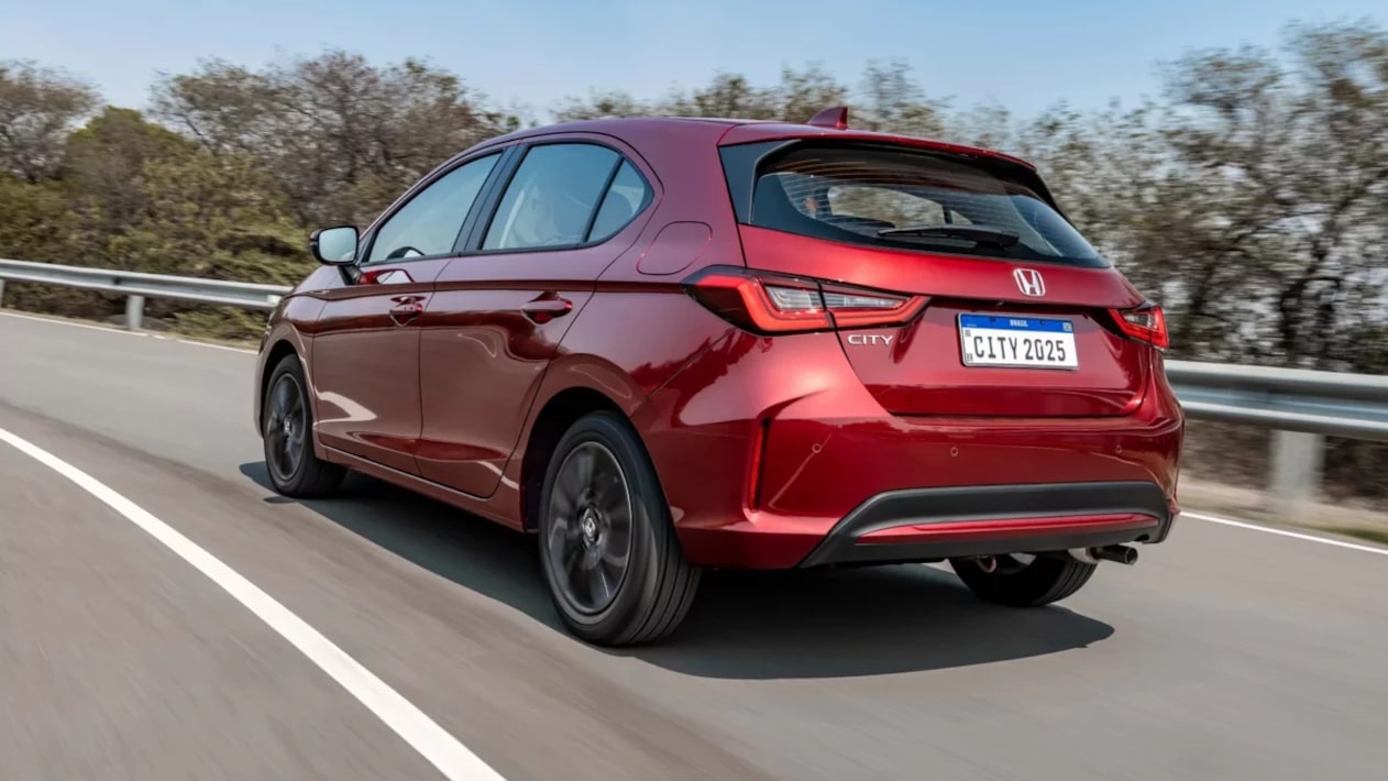 Novo Honda City 2025 traseira Novo Honda City 2025 traseira