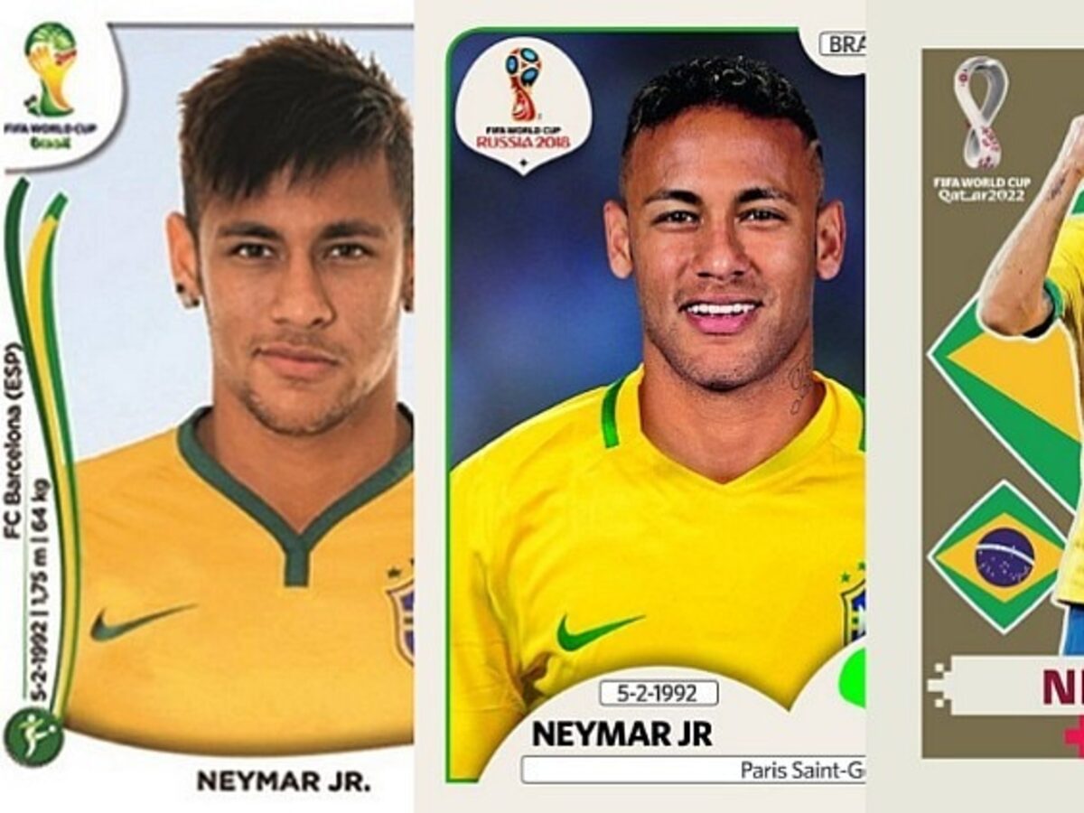 Neymar Jr. - Brasil - Panini FIFA world cup Russia 2018