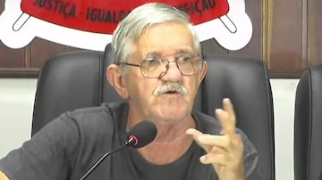 O vereador de Canguçu Francisco Vilela (PL). Foto: @tvcamaracangucu6591 via YouTube