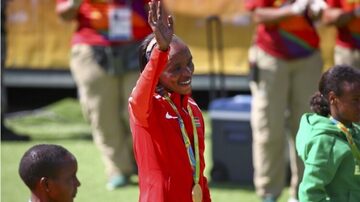 Sumgong foi a primeira queniana a conquistar medalha de ouro na Olimpíada. Foto: David Gray / Reuters