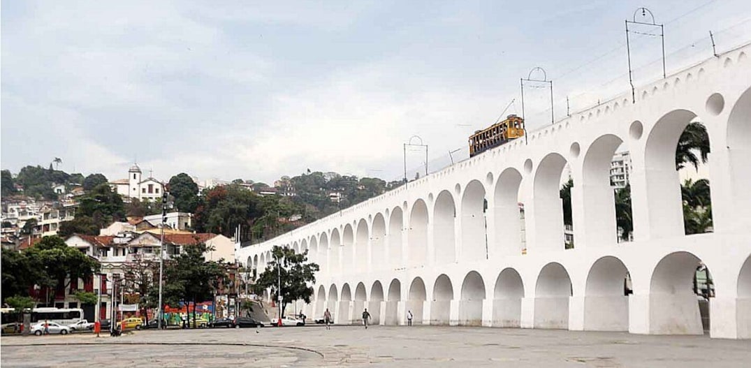Arcos da Lapa, ponto turístico do Rio de Janeiro. Foto: Divulgação