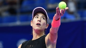 Garbiñe Muguruza, tenista espanhola. Foto: Kazuhiro Nogi / AFP