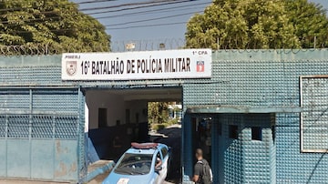 Policial assassinado era subtenente do 16º Batalhão da Polícia Militar do Rio de Janeiro (Olaria). Foto: Google Street View