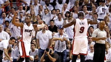 Dwyane Wade ganhou três títulos da NBA pelo Miami Heat. Foto: Alan Diaz|AP