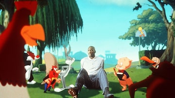 O jogador Michael Jordan protagonizou o primeiro 'Space Jam'. Foto: WARNER BROS