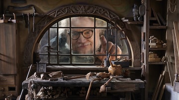 Guillermo Del Toro, na divulgação de seu filme stop-motion. Foto Netflix. Foto: Netflix