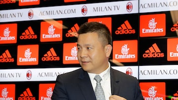 Li Yonghong deixa de ser o dono do Milan. Foto: Antonio Calanni / AP