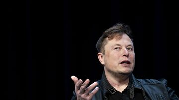 Elon Musk, presidente executivo da Tesla. Foto: Andrew Harrer/Bloomberg