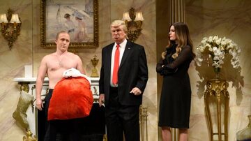Trump interpretado por Alec Baldwin no Saturday Night Live. Foto: &nbsp;