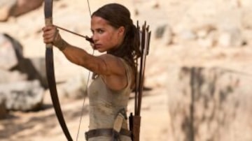 Nova versão pra telona da franquia "Tomb Raider" terá os holofotes da TV Globo neste domingo - Fotos: Ilze Kitshoff - Warner Bros.