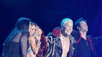 RBD dá início à 'Soy Rebelde Tour' com show no Texas. Foto: Twitter/@RBDPortalBrasil/Divulgação 