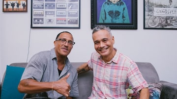 Mano Brown e Sidarta Ribeiro em novo episódio de 'Mano a Mano'. Foto: Jef Delgado/Spotify