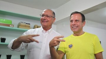 O governador Geraldo Alckmin e o empresário João Doria Jr. Foto: FELIPE RAU|ESTADÃO