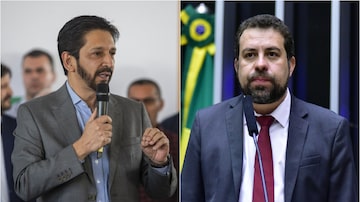 Ricardo Nunes e Guilherme Boulos polarizam a disputa nos primeiros movimentos da pré-campanha nas eleições de 2024 na capital paulista. Foto: Taba Benedicto/Estadão
