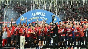 Athletico-PR foi campeão neste sábado, dia 6. Foto: José Tramontin/Athletico-PR