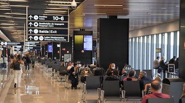 saguão do Floripa Airport. Foto: Ricardo Wolffenbuttel/Zurich Airport Brasil/Divulgação