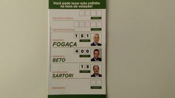 Santinhos de candidatos no RS não têm presidenciáveis. Foto: Filipe Strazzer / Estadão