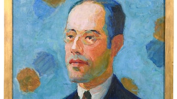 Tarsila do Amaral - retrato de Mario de Andrade  1922. Foto: Reprodução