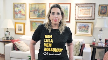 Luciana Alberto, porta-voz do Vem Pra Rua; grupo apoiou Bolsonaro, mas hoje é oposição ao governo. Foto: Alex Silva/Estadão - 27/1/2022