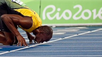 Usain Bolt entra para a história como um dos maiores de todos os tempos. Foto: EFE