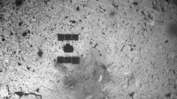 A sonda Hayabusa 2 está a 340 milhões de quilômetros da Terra. Foto: EFE/ JAXA MEJOR CALIDAD 