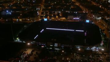 Alianz Lima apagou as luzes do estádio após Universitario se sagrar campeão. Foto: Reprodução/Liga1Play