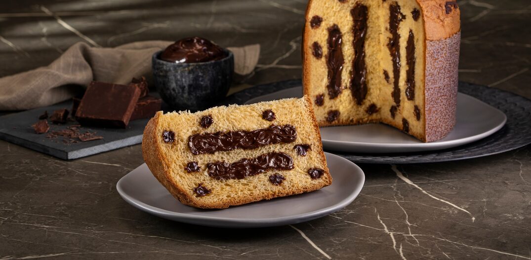 Panettone de creme de avelã com cacau da Casa Suíça. Foto: Divulgação/Casa Suíça Panettone de creme de avelã com cacau da Casa Suíça. Foto: Divulgação/Casa Suíça