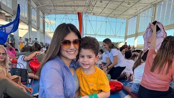 Ingra Soares conta como evitou acidente com o filho Daniel, de 3 anos. Foto: @lngra_ Via Instagram