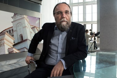 O filósofo ultranacionalista Alexander Dugin, o 'guru' do presidente russo, Vladimir Putin