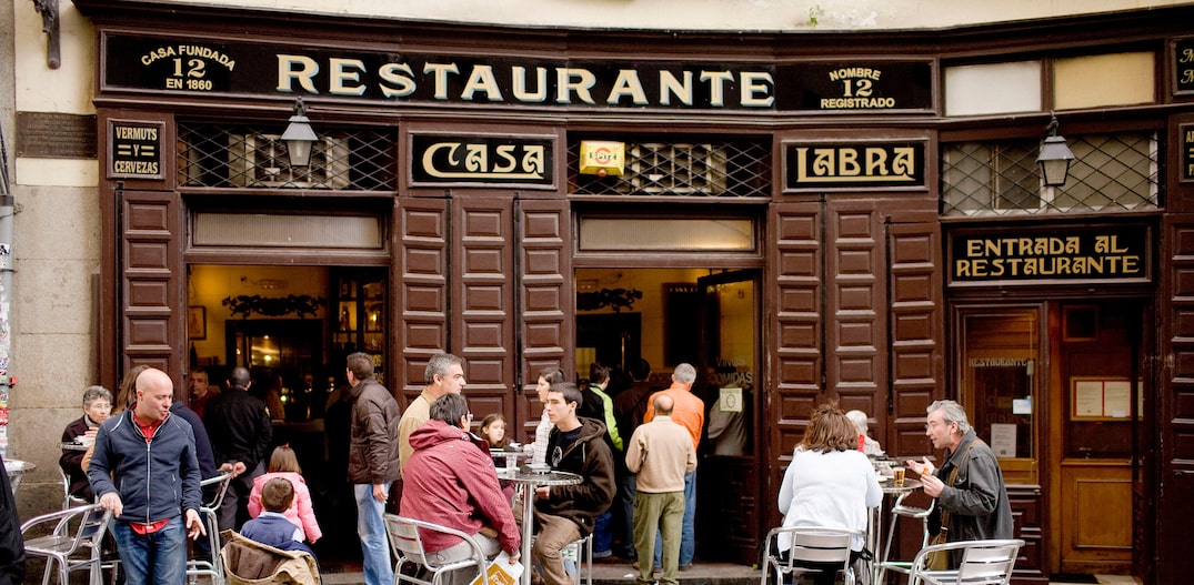 Restaurante ebar de tapas Casa Labra, em Madri. Foto: Matias Costa/The New York Times