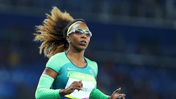 Rosângela Santos se classificou para as semifinais dos 100m rasos na estreia do atletismo na Olimpíada do Rio. Foto: Lucy Nicholson/Reuters