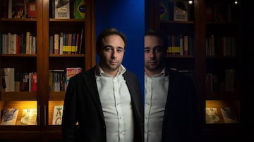 Yascha Mounk, autor do livro'O Povo Contra a Democracia', em São Paulo em 2019. Foto:  DANIEL TEIXEIRA/ESTADAO