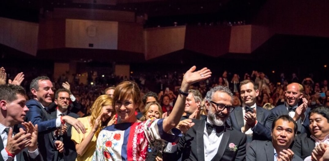 Momento do anúncio da vitória do italiano Osteria Francescana no 50 Best 2018. Foto: The World's 50 Best