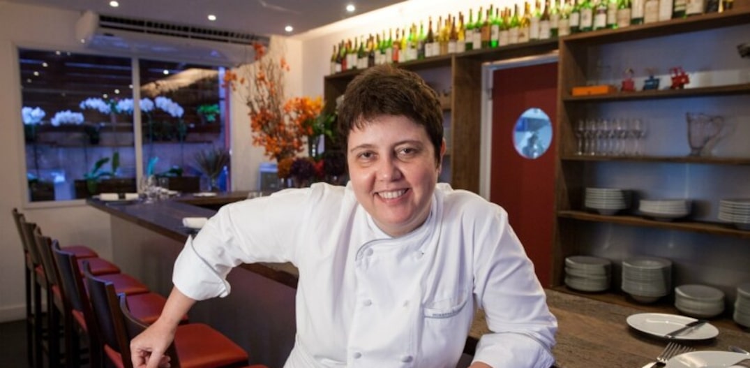 A chef Roberta Sudbrack em seu restaurante, em 2014. Foto: Leonardo Wen|Estadão