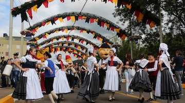 O evento é considerado a maior festa comunitária do Brasil e patrimônio cultural do Rio Grande do Sul. Foto: Juliano Arnold